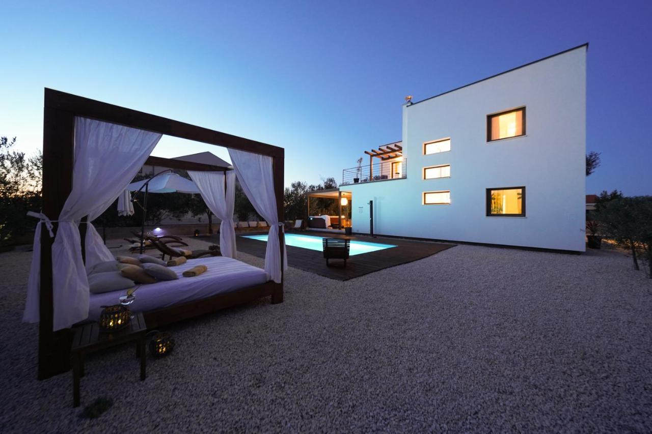 Villa Suncica With Heated Pool, Jacuzzi And Bikes Near Zadar Sukosan Luaran gambar