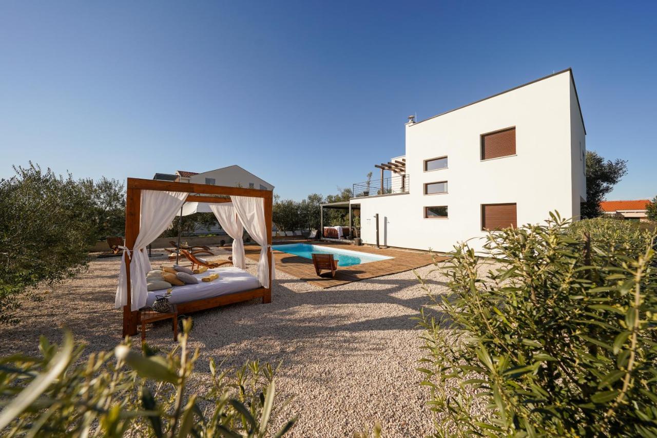 Villa Suncica With Heated Pool, Jacuzzi And Bikes Near Zadar Sukosan Luaran gambar